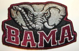 Alabama Crimson Tide Embroidered PATCH~3 1/8" x 2"~Iron Sew On~FREE Shipping - $4.95