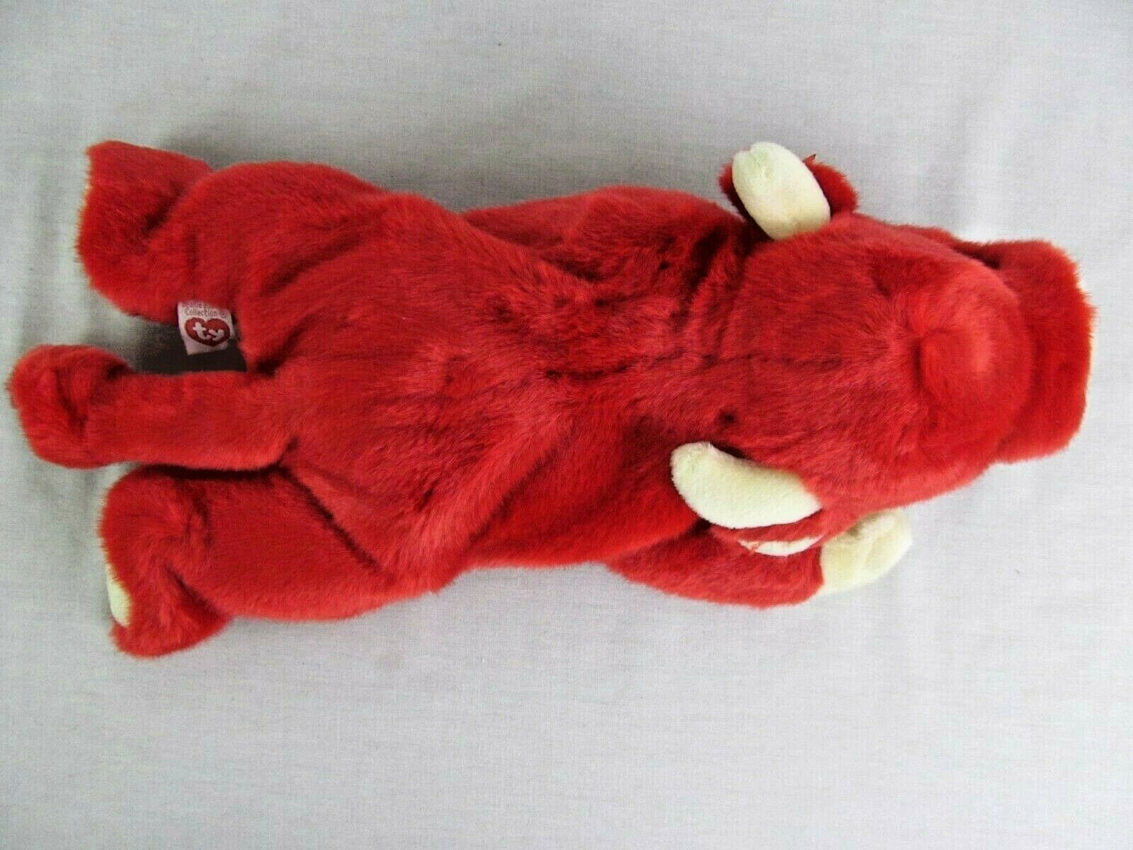 red bull plush toy