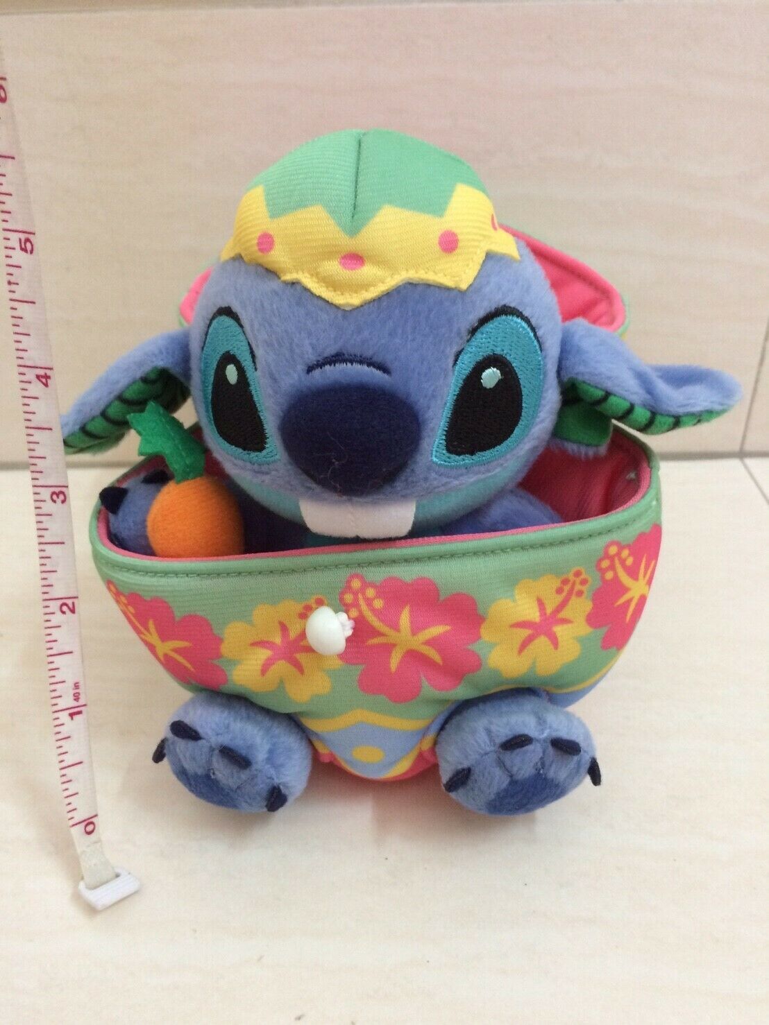 easter stitch plush