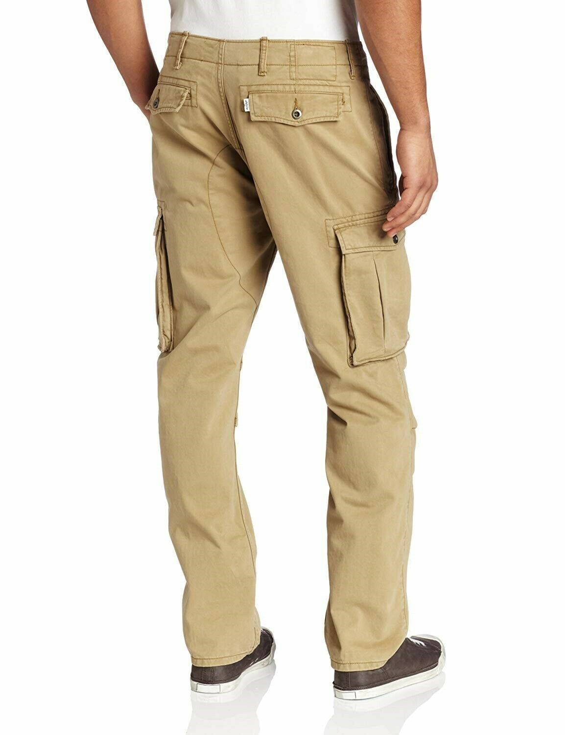 mens khaki combat trousers