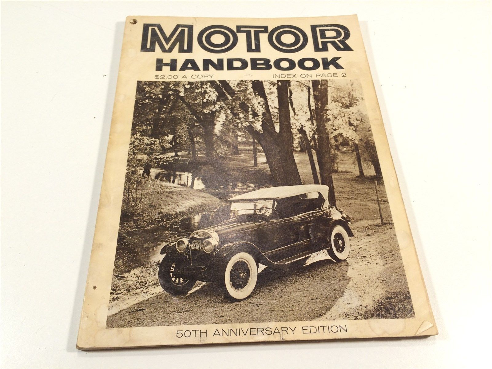 1973 Motor Handbook 50th Anniversary Edition Car & Truck Manuals
