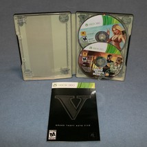 Grand Theft Auto V Collectors Steelbook (Microsoft Xbox 360) GTA 5 - $8.81