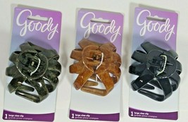 Goody Womens One Large Claw Hair Clip #30230    3" Wide - $11.99