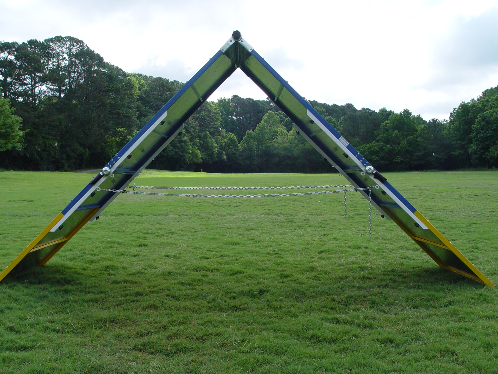 Dog Agility AFrame 9' (AKC Standard), Rubber Top, AllWeather Design