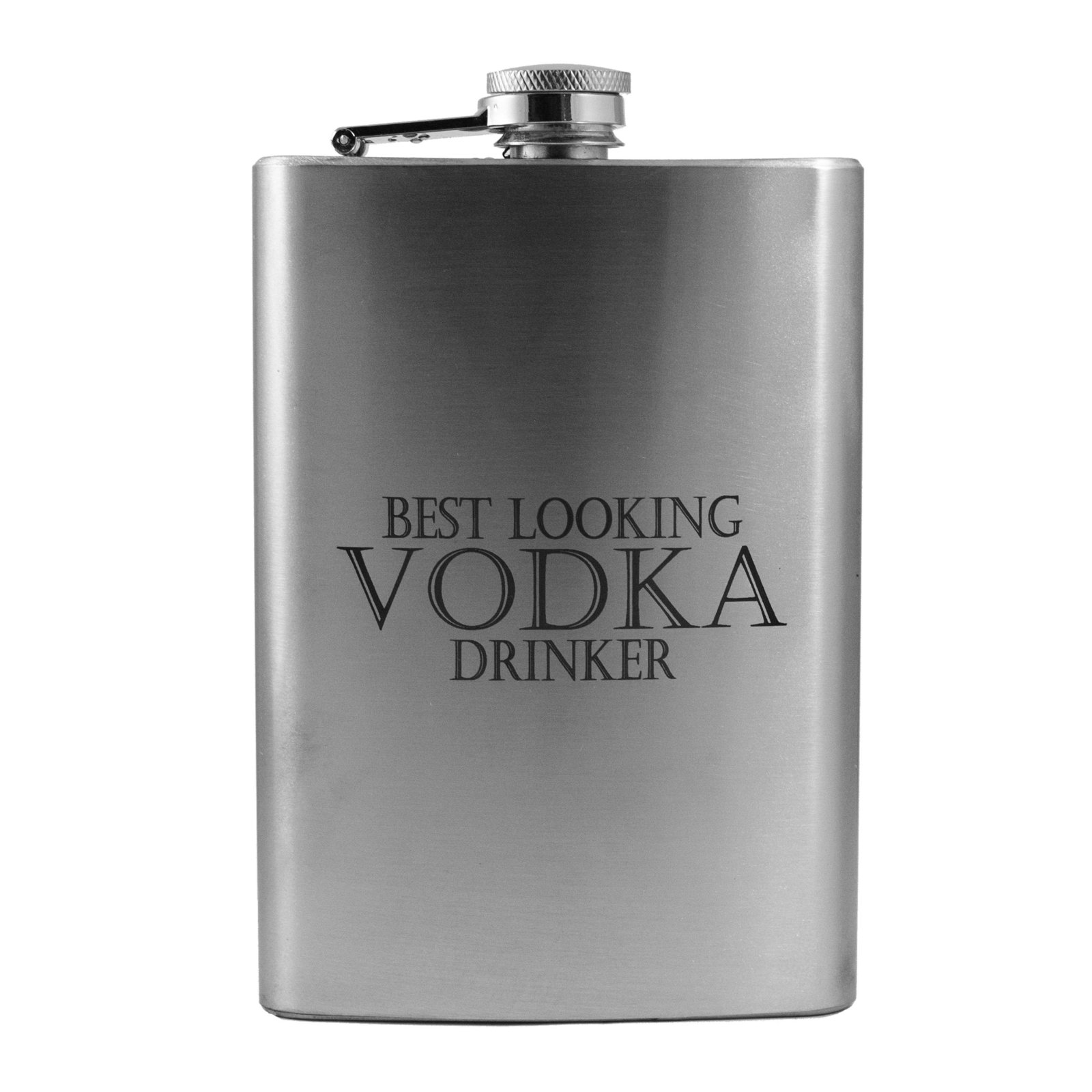 8oz Best Looking Vodka Drinker Flask L1 Fun Silly Novelty Other
