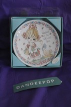 Precious Moments Mini Plate Waddle I Do Without You 1992 #248479  - $18.80