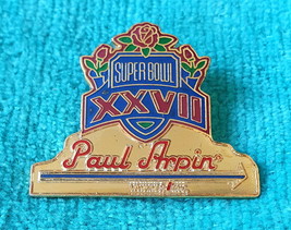 Super Bowl Xxvii (27) Pin - Nfl Lapel Pins - Mint Condition - Cowboys - Bills - $5.89