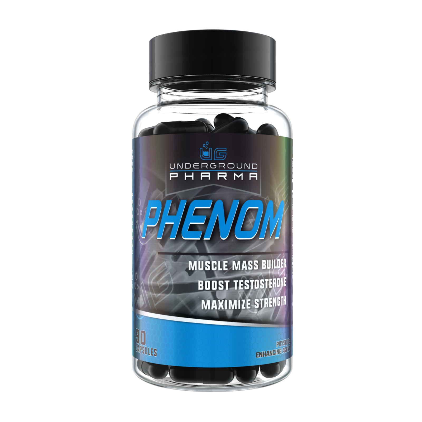 UG Pharma PHENOM Extreme Muscle Growth & Muscle Mass (90 Capsules ...