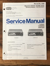 Philips FD-1040 FDD104 CD Player Service Manual *Original* - $24.09