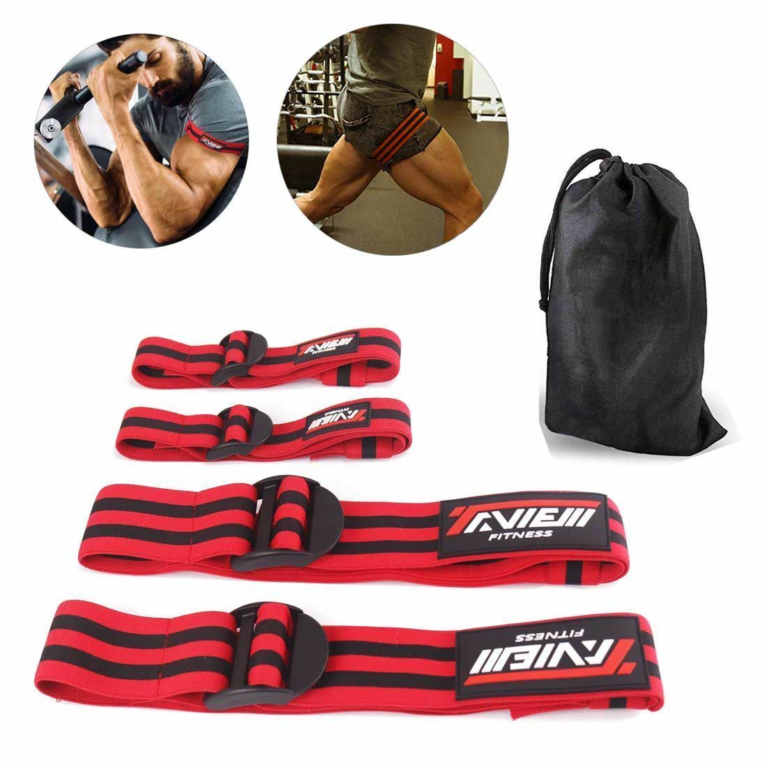 Blood Flow Restriction Occlusion Tourniquet Biceps Bands Training Rings ...