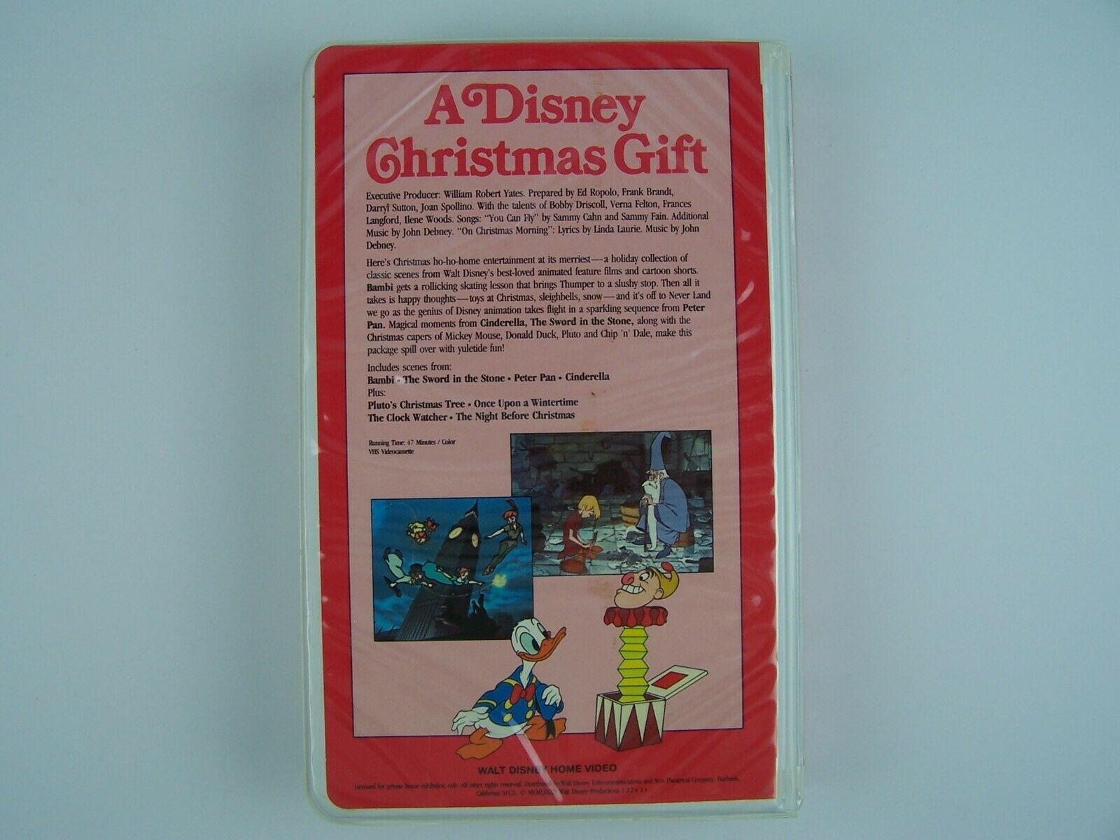 Walt Disney A Disney Christmas Gift VHS VHS Tapes