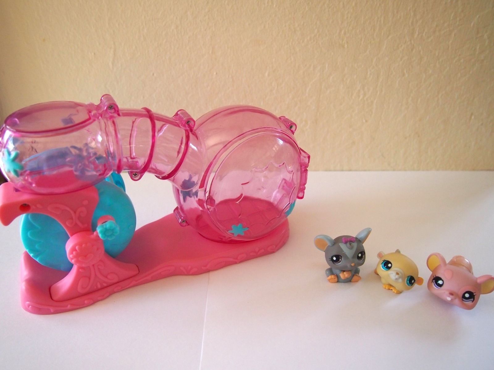 Littlest Pet Shop LPS Hamster 1204 Habitrail Wheel 1202 Mouse 261 Rat
