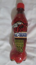 Coca-Cola Walmart Supplier of the Year 2005 Plastic bottle with wrap - $9.90