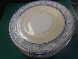 Beautiful Royal Doulton "The Tewkesberry" Set Of 7 Dinner Plates - $55.03