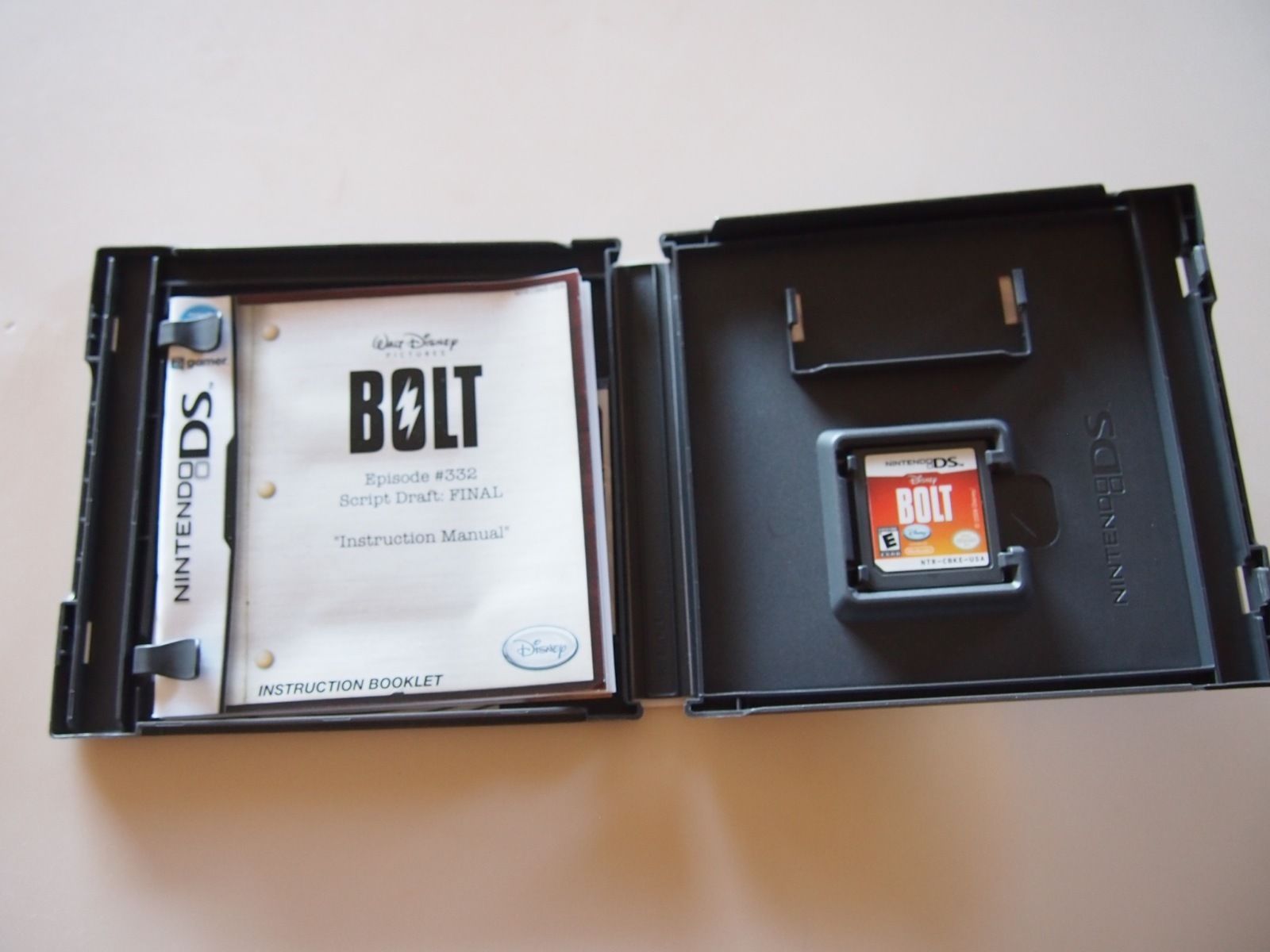 Bolt Disney Nintendo DS Video Game Dog - Video Games