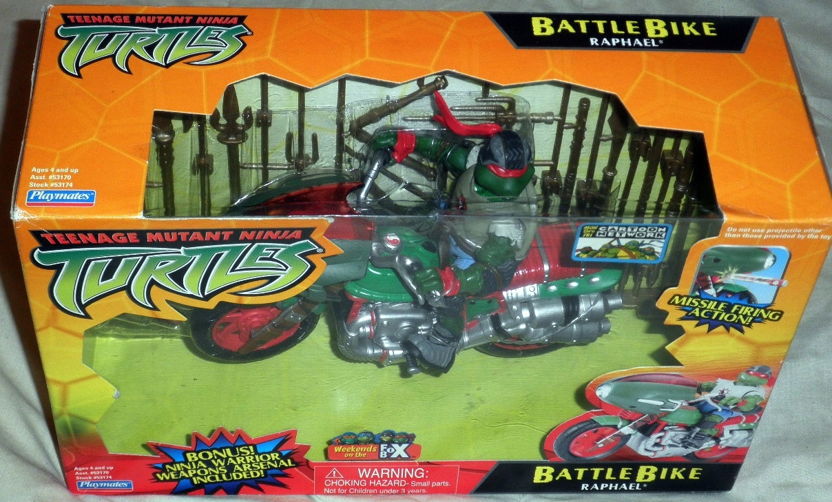 Teenage Mutant Ninja Turtles Battle Bike Raphael - TV, Movie & Video Games