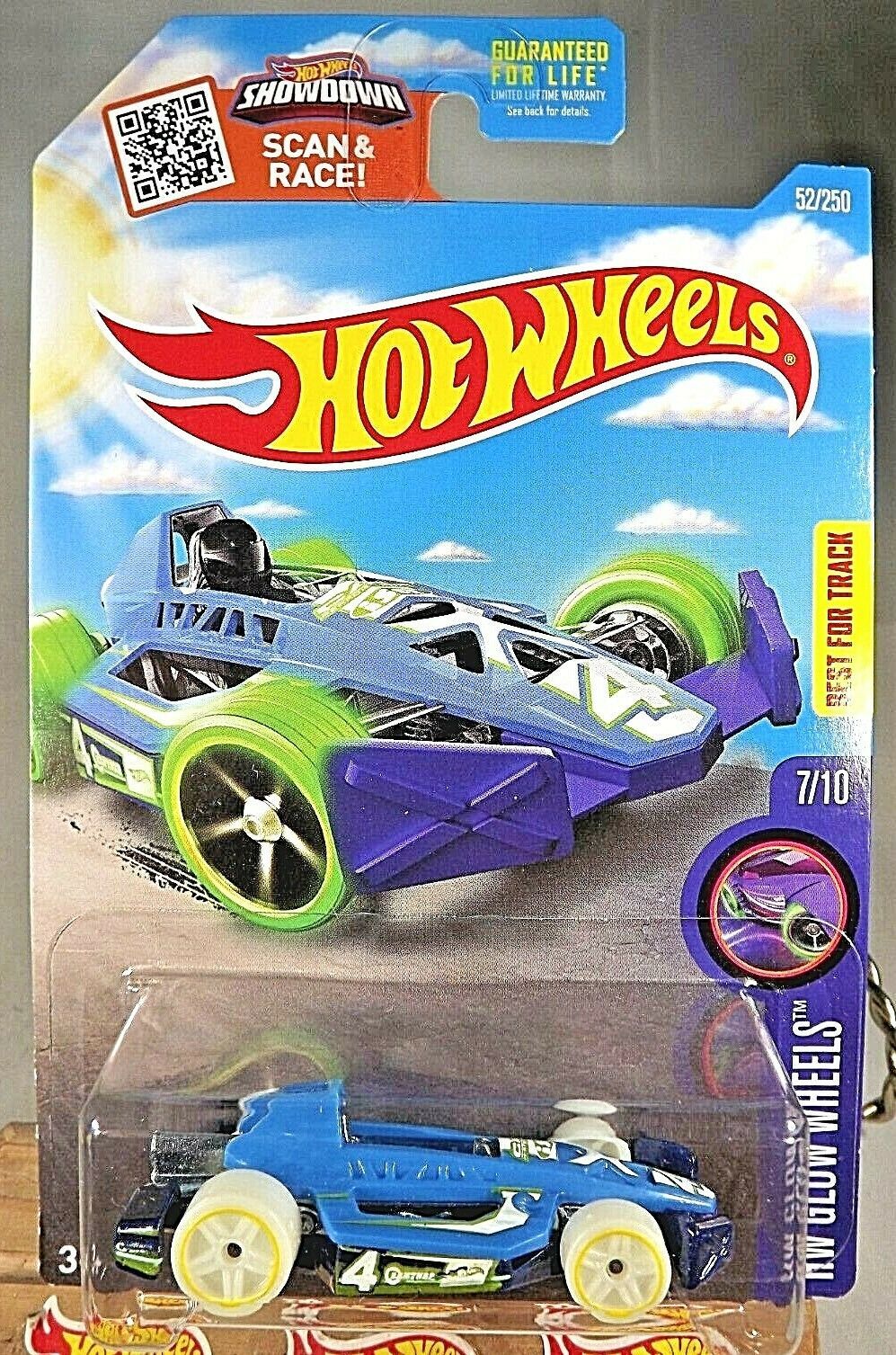 2016 Hot Wheels Target Spring Edition 52 HW Glow Wheels 7/10 ARROW