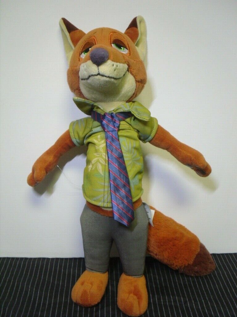 nick wilde plush disney store