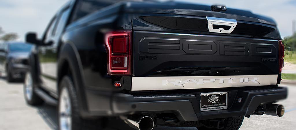 Image of 2017 Ford Raptor - Light Up Tailgate Rocker Panel "Raptor" Lettering