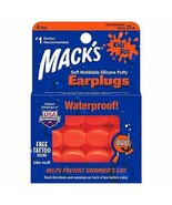 Mack&#39;s Soft Moldable Silicone Putty Ear Plugs - Kids Size 6 Pair - Comfo... - $34.64