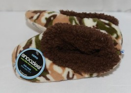 Snoozies KCM002 Foot Coverings Natural Brown Camo Size Kids 13 And 1 image 2