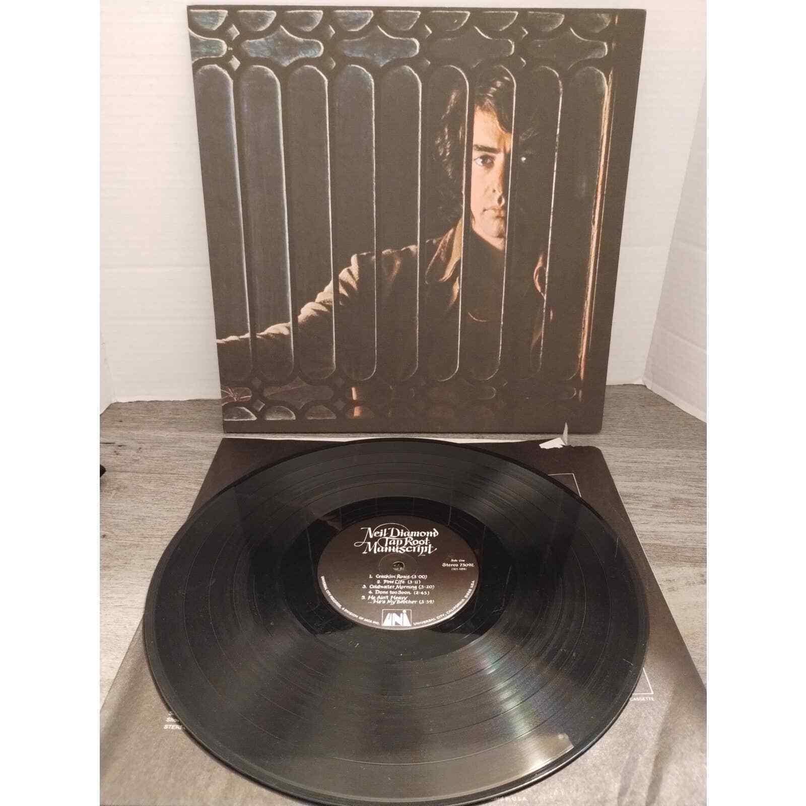 Neil Diamond Tap Root Manuscript LP 1970 Uni Records 73092 Vinyl Records