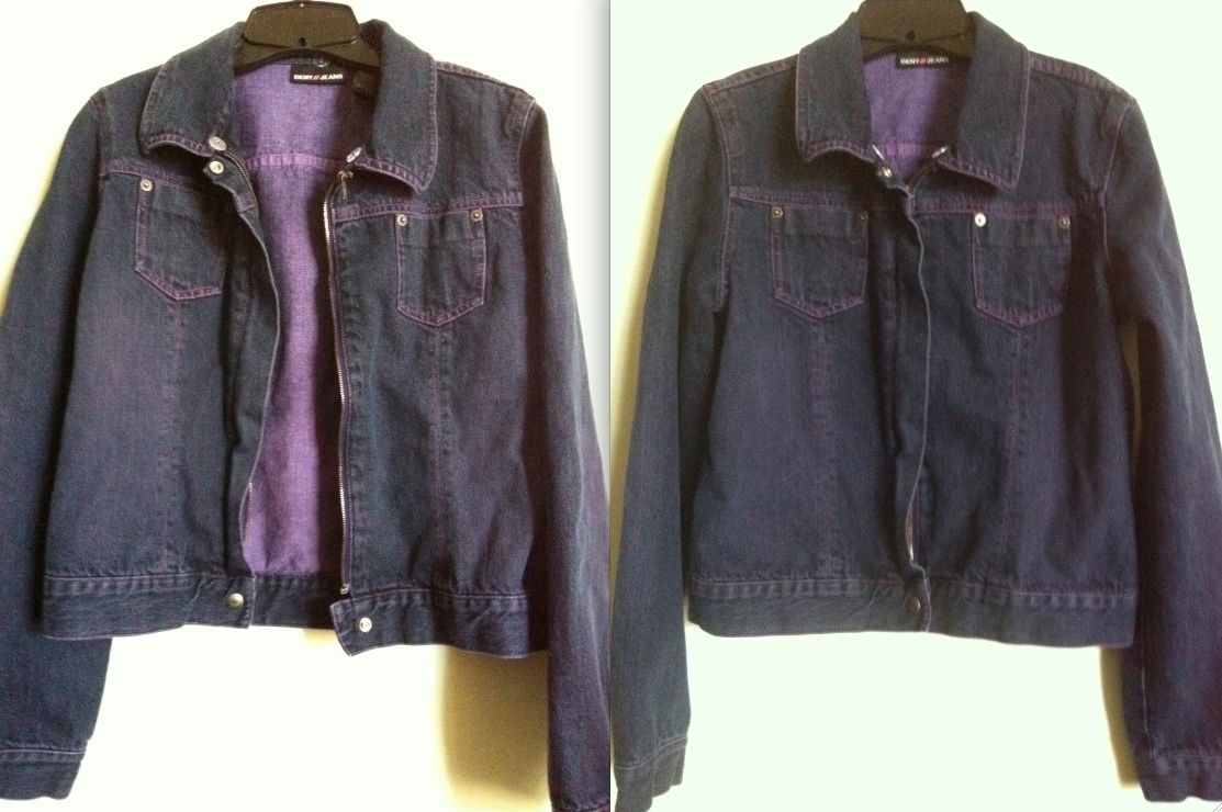 dkny jean jacket