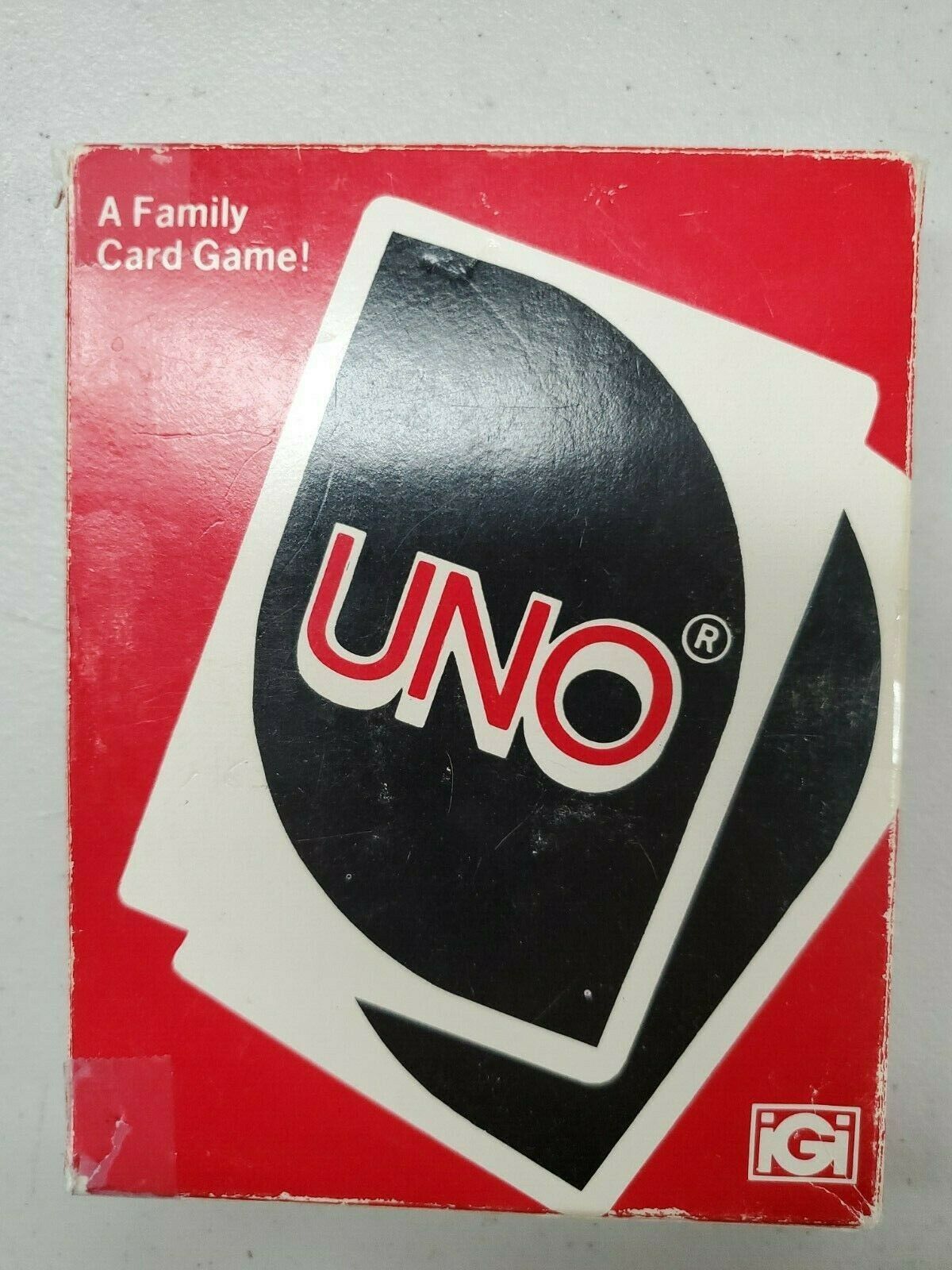 Vintage New UNO Playing Cards 1979 Original Box SEALED Family Game 