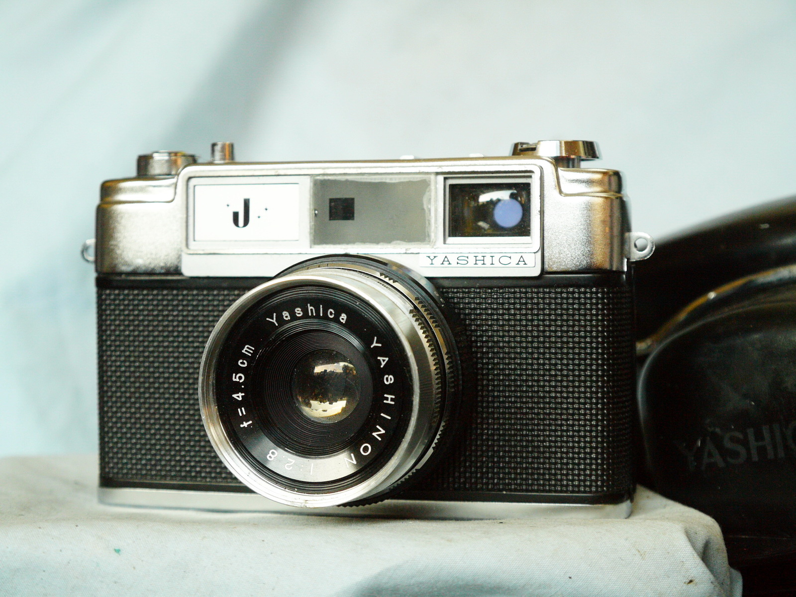 Yashica J 35mm Classic Vintage Rangefinder Camera Cased Nice Rangefinder Cameras