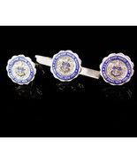 Vintage Sterling cufflinks - Merchant Marines - Kings port NY - graduati... - $175.00