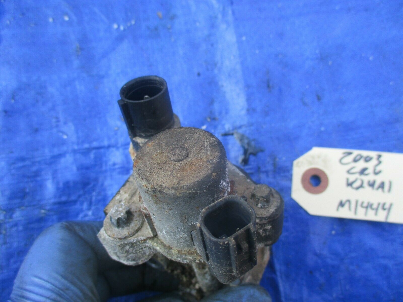 0206 Honda CRV K24A1 vtec solenoid assembly OEM engine motor K24 ivtec