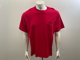 Hanes Men's Red McCormick Tractors T-Shirt Size XL Cotton - £15.19 GBP