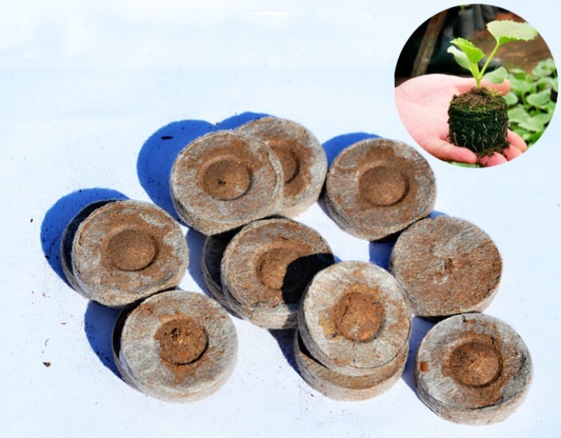 30mm Jiffy Peat Pellets Seed Starting Plugs Seeds Starter Pallet