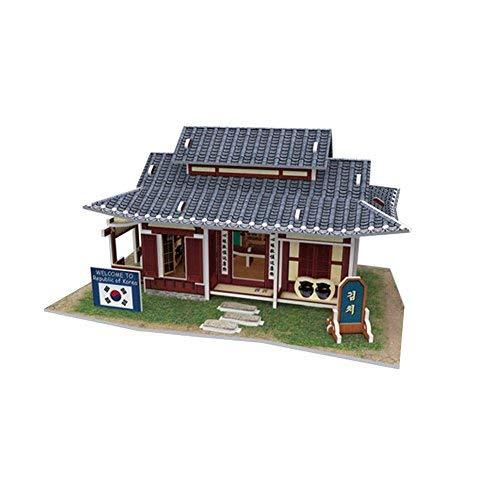 PANDA SUPERSTORE Korean Pickle Shop Three-Dimensional House of Manual Assembly P