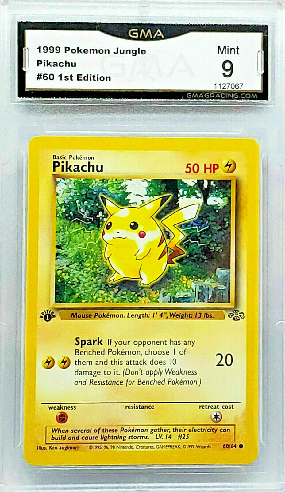 graded-9-mint-1st-edition-pikachu-60-64-pokemon-jungle-set-tcg-wizard