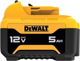 DeWALT  12V  MAX  Battery   -   Capacity: 5.0 Ah   -  Type: DCB126 image 2