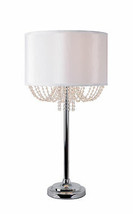 Kenroy Home Modern Table Lamp, 30 Inch Height with Chrome Finish - $214.20