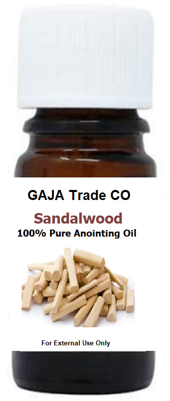 Sandalwood Oil – Increase Meditation Skin Healing 15mL/0.50 fl. oz. (Sealed)