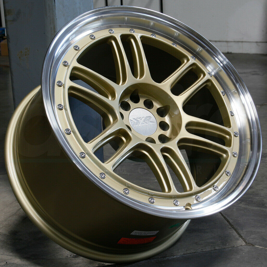 18x10 XXR 552 5x100/5x114.3 36 Gold ML Wheels Rims Set(4) - Wheels