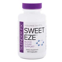 Slender FX Sweet Eze 120 Capsules Blood Sugar Regulation - $33.12