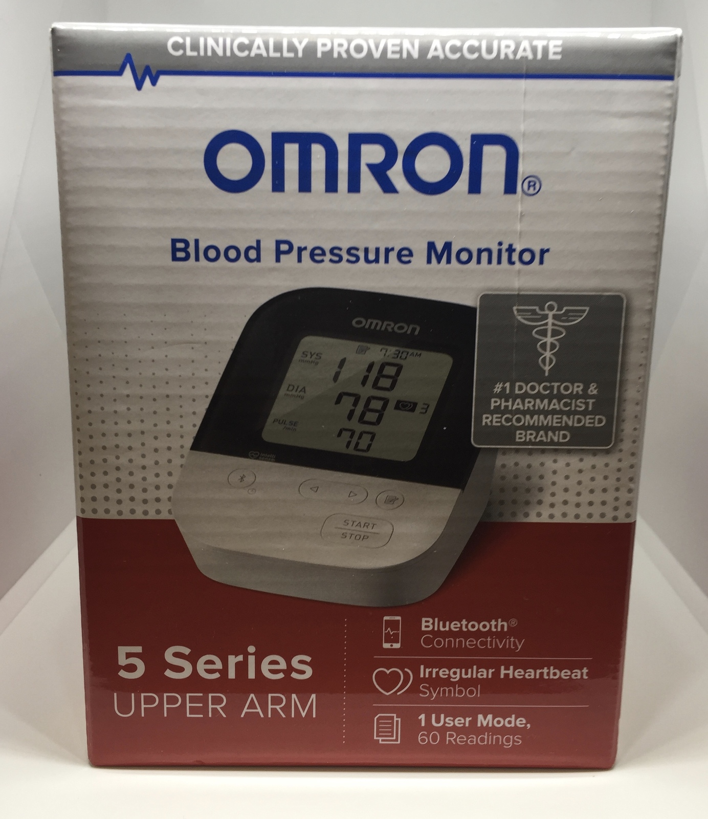 Omron 5 Series Blood Pressure Monitor Upper Arm BP7250 New Not