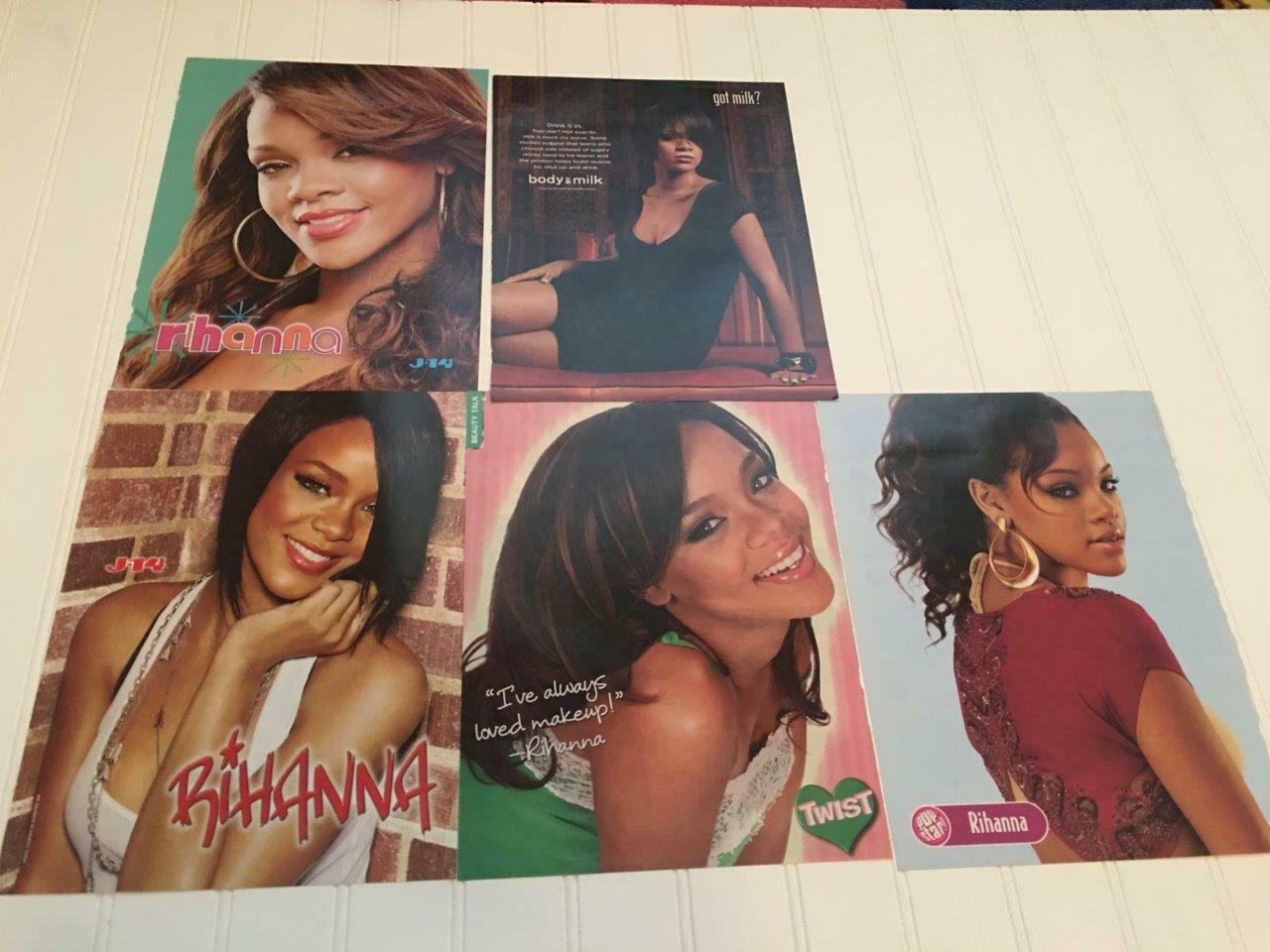 Rihanna teen magazine pinup poster clippings Bop Take a Bow Popstar Bop ...