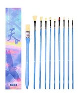 10pcs Professional Paint Brushes Artist for Watercolor Oil Acrylic Painting - $26.56