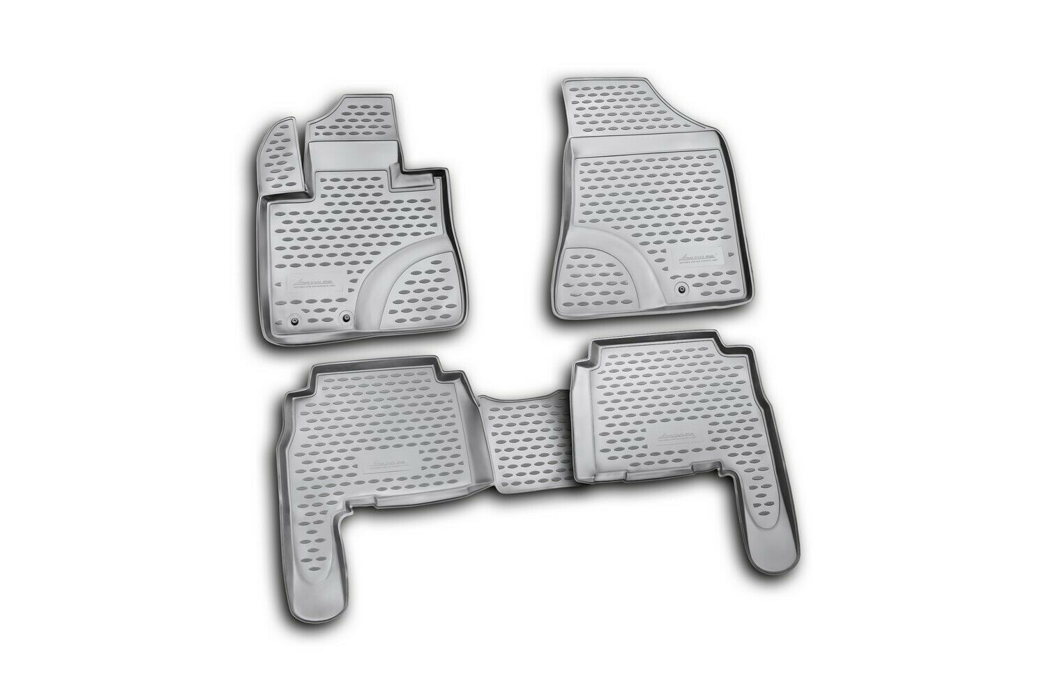 Novline Custom Floor Mats Liners fits 20112013 Kia Sorento 4 Pc