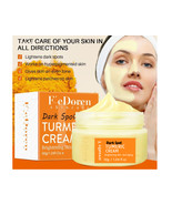 Turmeric Bleaching Face Cream Brighten Lighten Hyperpigmentation Acne Sc... - $17.99