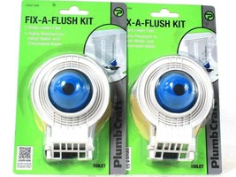 2 Count Plumb Craft 7543115W Fix A Flush Kit Stops Leaks With Flapper Seal
