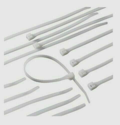 Gardner Bender 11 White CABLE TIE 100 Pack UV Resistant Nylon Secure 46-210 NEW