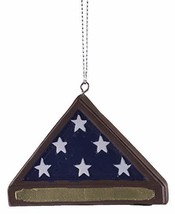 Gnz Support Our Troops Soldier's Memorial Flag Ornament - $8.66
