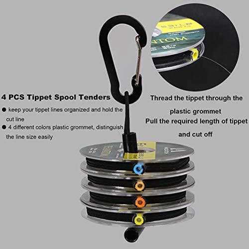 Maxcatch Fly Fishing Leader Tippet Material with Tippet Line Holder