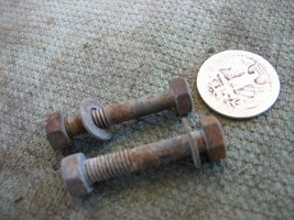 CENTER STAND MOUNT CLAMP BOLTS 1975 75 HONDA CB500T CB500 TWIN #3 - $6.35
